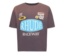 T-shirt Raceway con stampa