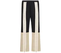 Pantaloni in nylon con zip