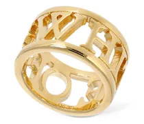 Logo brass ring