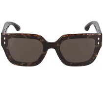 Maxi temple squared acetate sunglasses