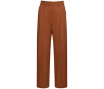 Pantaloni Dojo Rust Fox in misto lino