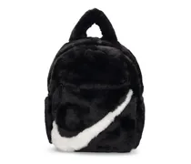Nike Futura 365 faux fur mini backpack Black