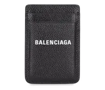 Balenciaga Porta carte di credito magnetico Nero