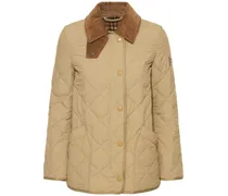 Burberry Giacca Cotswold in nylon trapuntato Beige