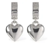 Orecchini Sharp Heart in argento riciclato