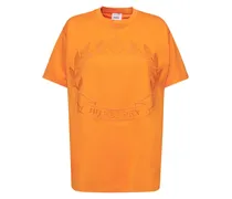 T-shirt Carrick Crest in cotone con ricamo