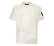 T-shirt Brutalist in jersey di cotone con stampa