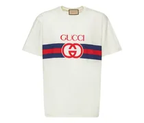 T-shirt in cotone con stampa GG