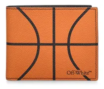 Basketball classic leather bifold wallet