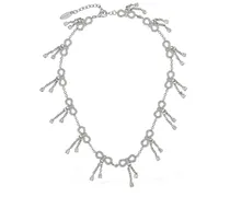 Collana con fiocchi di cristalli
