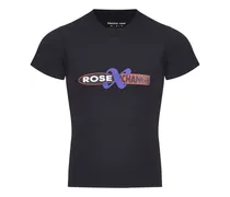 T-shirt Rose x Change in jersey di cotone
