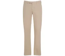 Pantaloni slim fit in cotone stretch