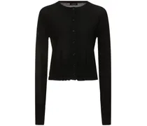 Marc Jacobs Cardigan in lana a costine Nero