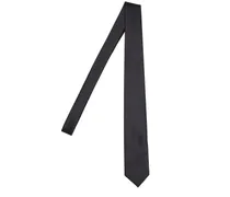 8cm Solid silk twill tie