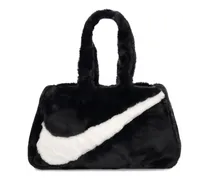 Nike Faux fur tote bag Black