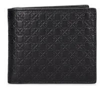 Monogram leather bifold wallet
