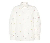 Villar embroidered cotton shirt