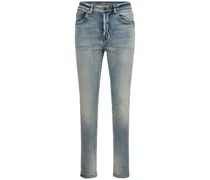 Jeans skinny in denim di cotone