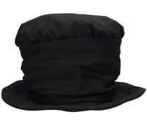 Cappello in gabardina di lana