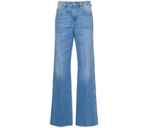 Jeans in denim di cotone washed