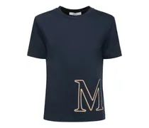 T-shirt Monviso in cotone e modal con logo