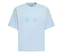 T-shirt oversize in cotone organico con logo
