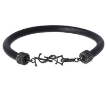 YSL leather bracelet