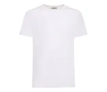T-shirt in cotone e lyocell