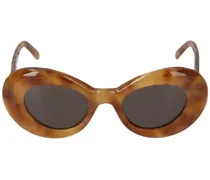 Curvy acetate sunglasses