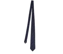 Cravatta in seta chevron