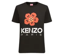 Kenzo T-shirt loose fit Boke Flower in cotone Nero