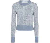 Maglia cropped Journey in misto lana