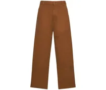 Pantaloni larghi in cotone