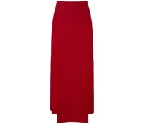 Heritage wool maxi skirt