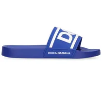 Dolce & Gabbana Sandali in gomma Blu