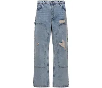 Jeans carpenter in denim distressed