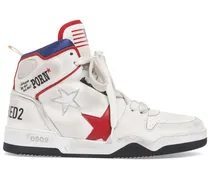 Dsquared2 Sneakers high top Rocco Spider Bianco