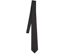 Cravatta in maglia con logo jacquard