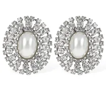 Orecchini / cristalli e perle d’imitazione