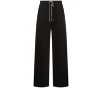 Pantaloni larghi in nylon / zip