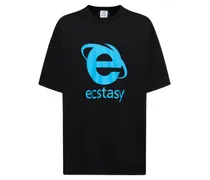 T-shirt Ecstasy in cotone con stampa