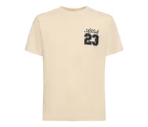 Camicia slim fit 23 in cotone con logo