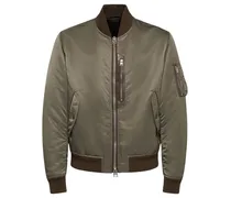 Bomber in twill lucido