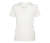 Moncler Cotton jersey t-shirt Bianco