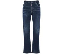 Dsquared2 Jeans 642 in denim di cotone stretch Blu