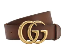 Cintura GG in pelle 4cm