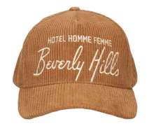 Cappello Homme Hotel in cotone millerighe