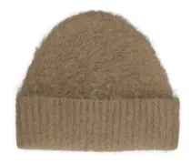 Cappello beanie in lana e mohair