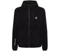 Nike ACG Polartec zip-up hoodie Black
