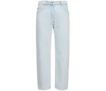 Jeans cropped in cotone